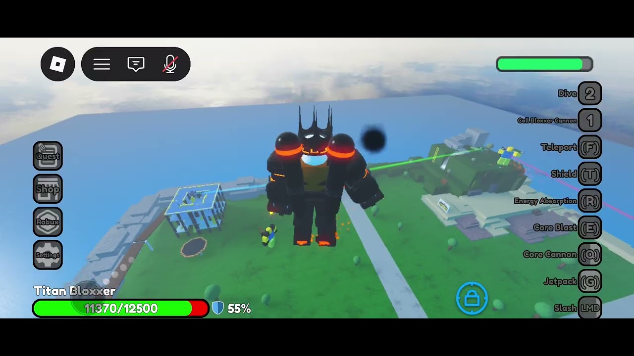 Soloed boss rush with Titan bloxxer (No commentary)