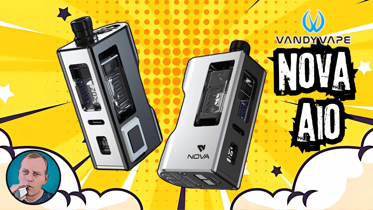 Nova AIO от Vandyvape - компактное устройство для вейпинга.