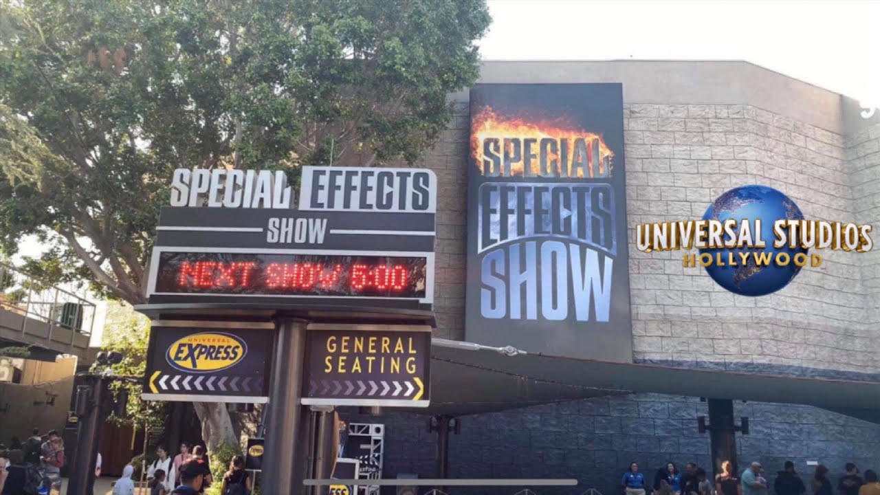 Special Effects Show - Universal Studios Hollywood 2019