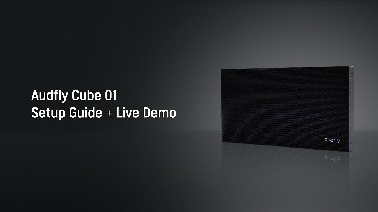 Cube-01 Directional Speaker | Setup & Demo Video
