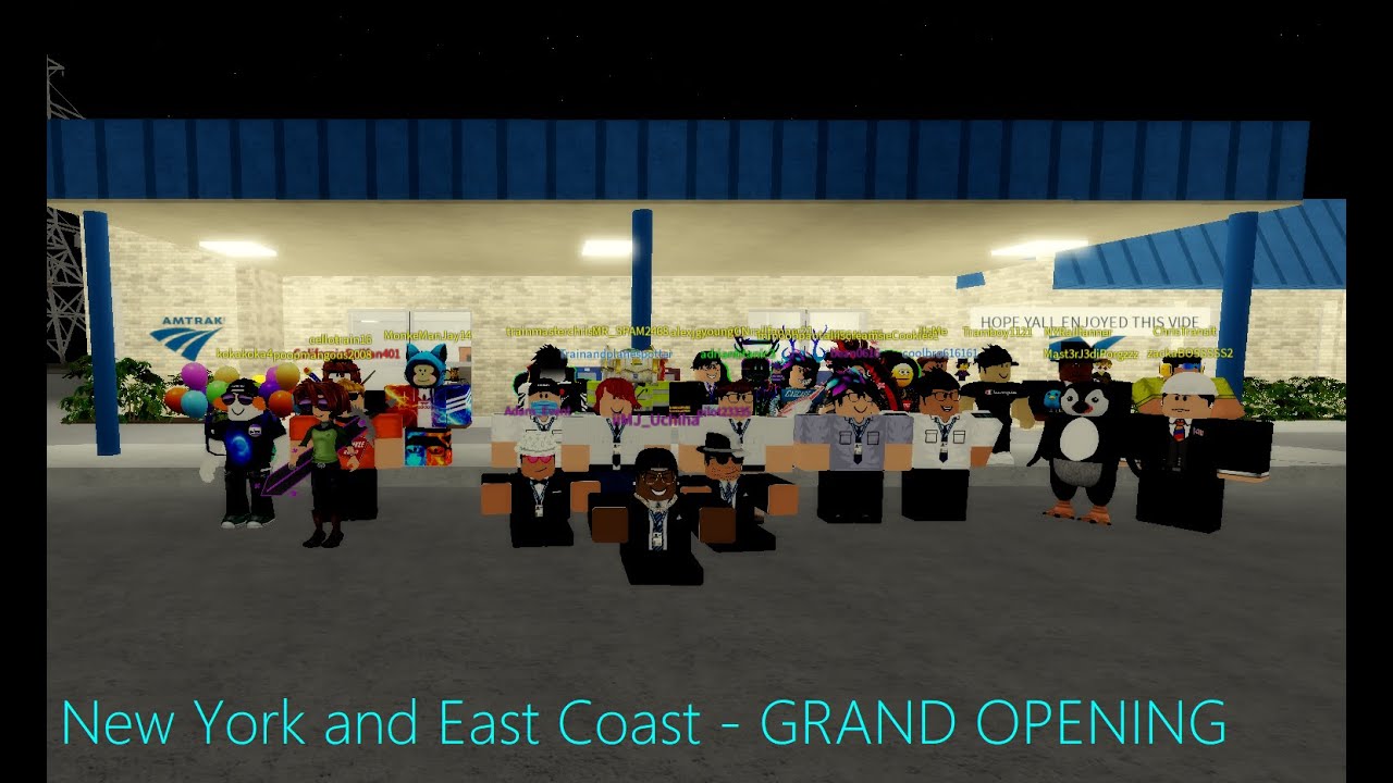 Roblox Amtrak Rail Service: New York and East Coast - GRAND OPENING