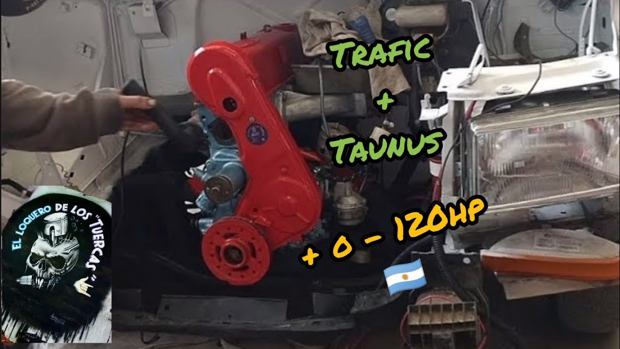 trafic  swap. motor taunus 2.3 se complicó 😅 parte 1
