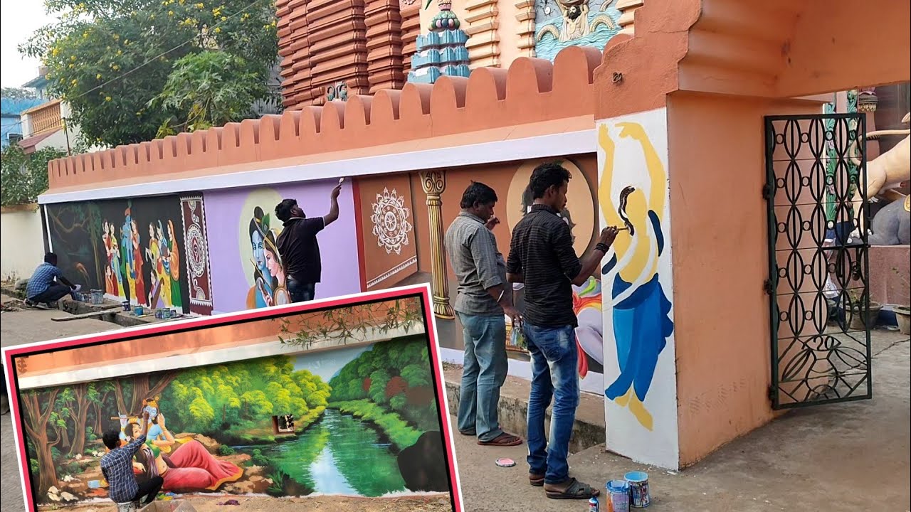 @RAMESH ART 99 🎨MURAL PAINTING
