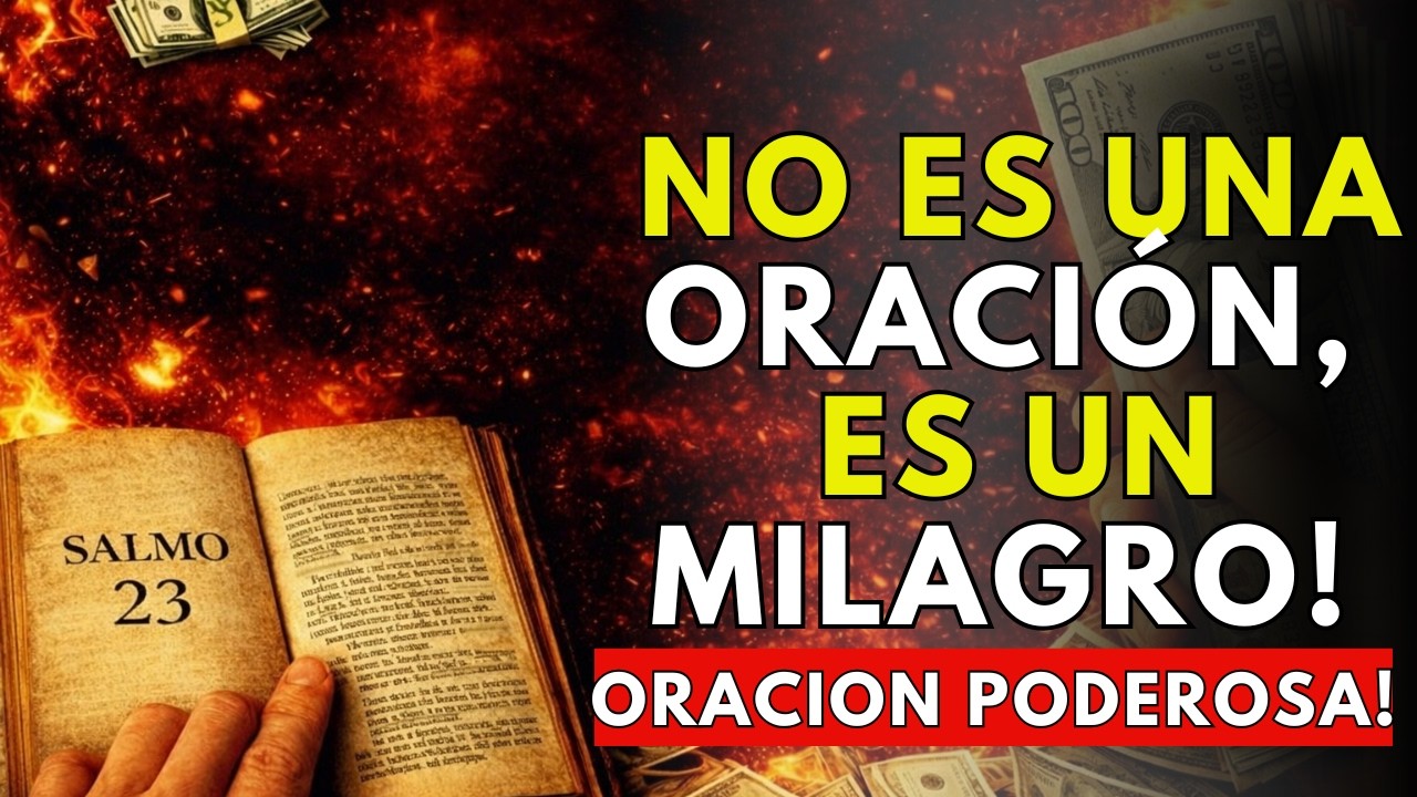 ¡NO ES UNA ORACIÓN, ES UN MILAGRO! PADRE NUESTRO.