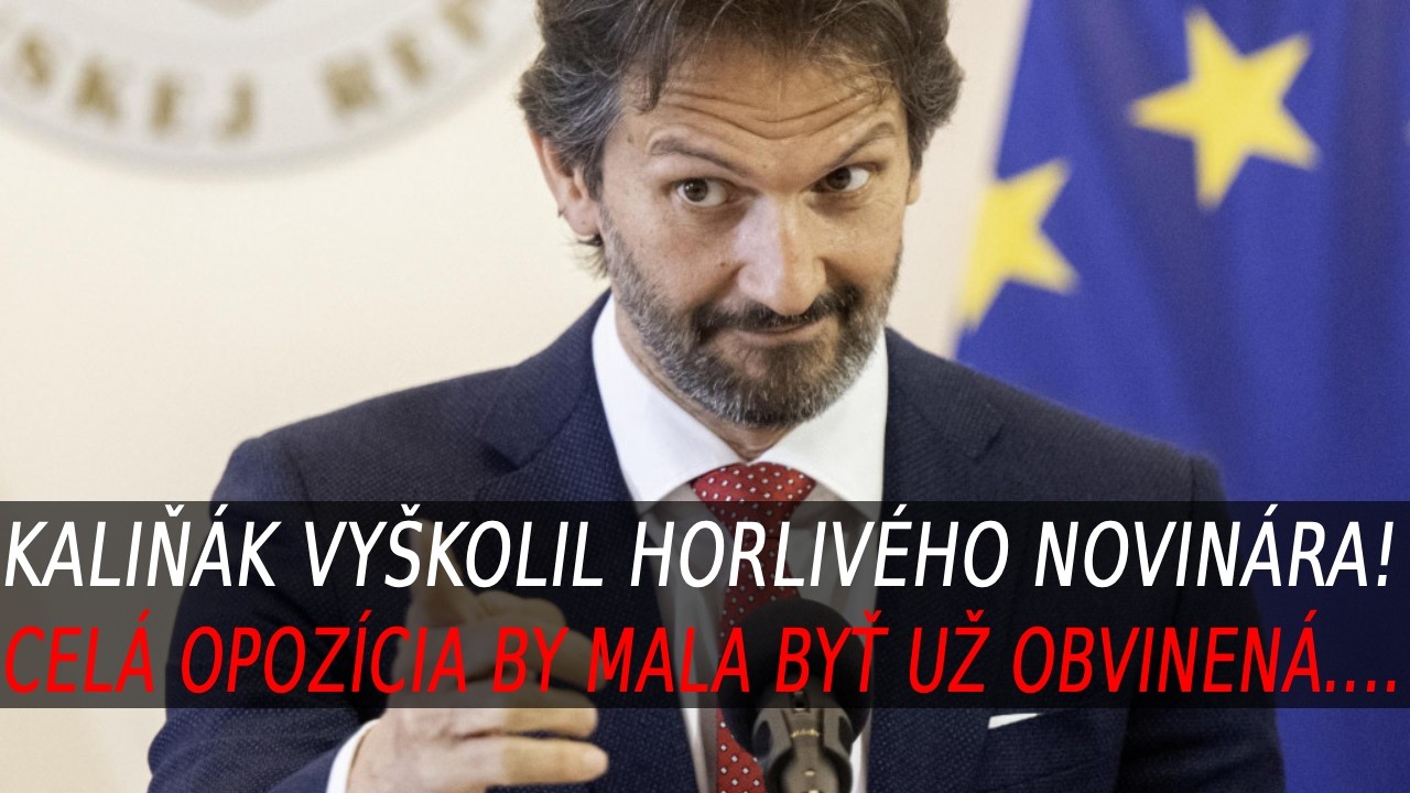 Kaliň&aacute;k vy&scaron;kolil premotivovan&eacute;ho novin&aacute;ra! 