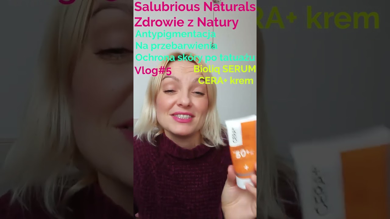 #vlog 5 OCHRONA UV Zdrowie z Natury Salubrious Naturals #naturalnekosmetyki #natural #vlog #krem