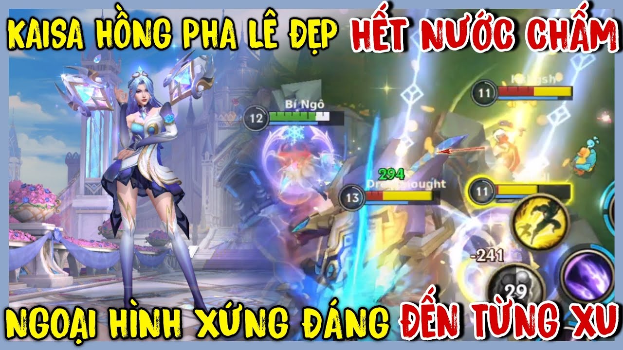 TỐC CHIẾN : KAISA Hồng Pha Lê Chỉ 1 Từ Là Quá Đẹpppp, Đáng Đồng Tiền Bát Gạo