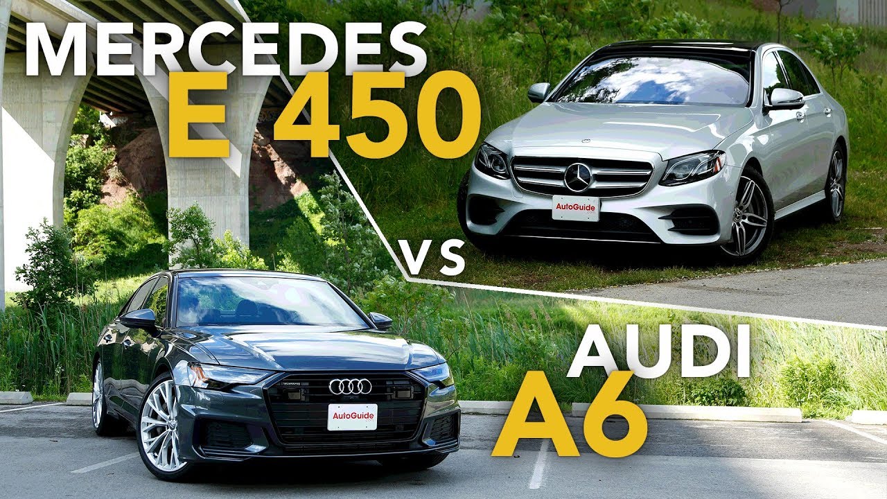 Audi A6 2019 года против Mercedes-Benz E-Class