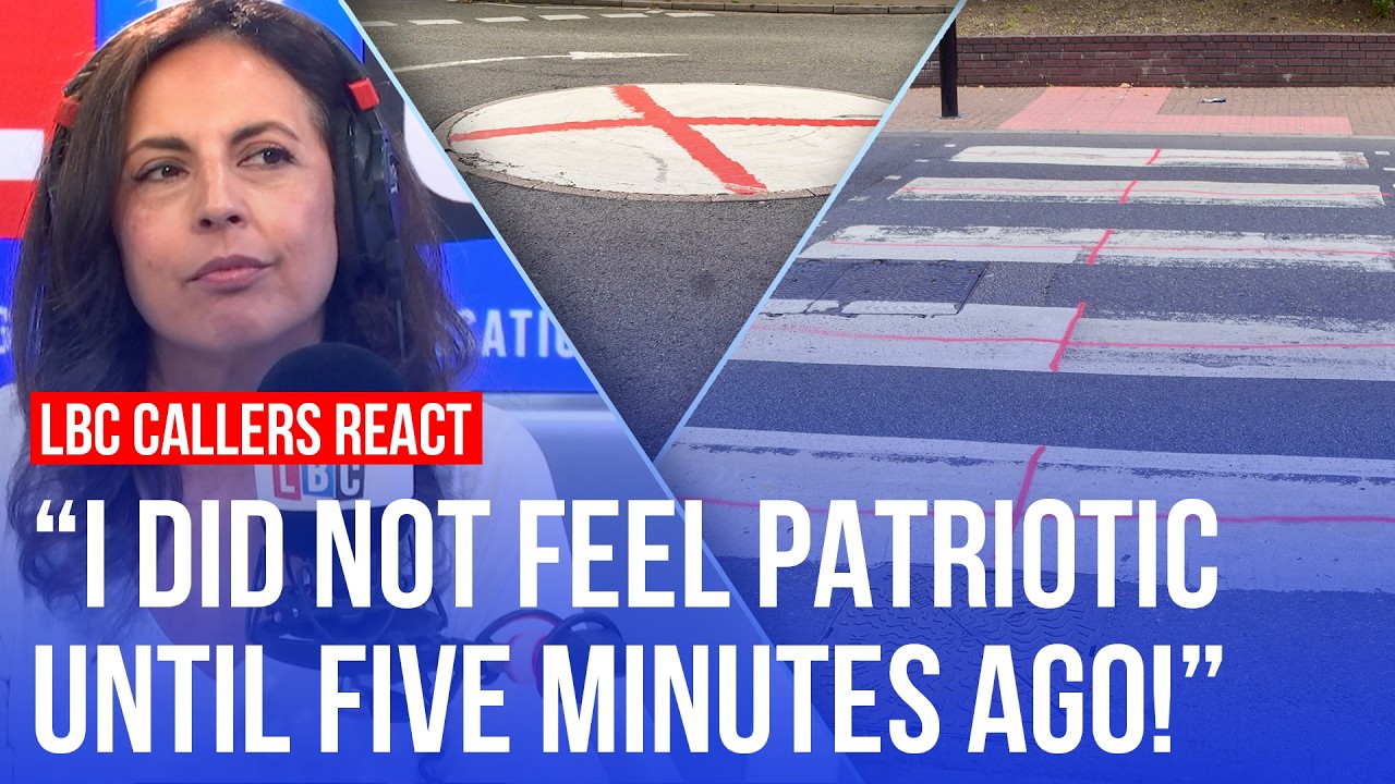 LBC callers react to the St George's flag takeover of England