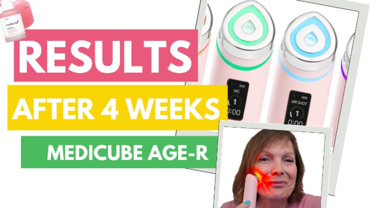 Medicube AGE-R Booster Pro | 4 Week Check-In | Does It Really Work?
