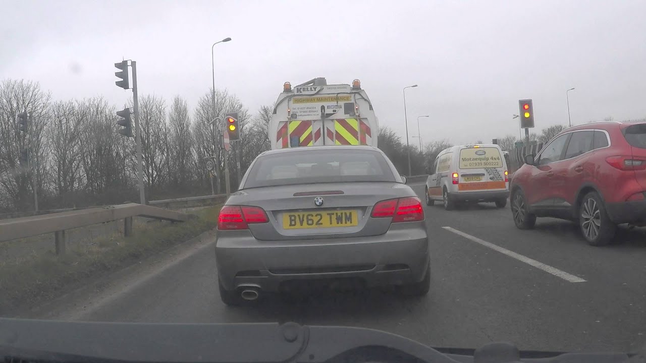 UK Motorways - A5 to M54 J1