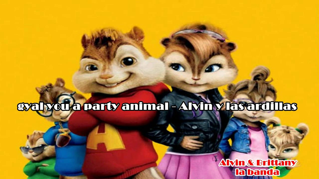 gyal you a party animal - Charly Black (Alvin y Brittany) ⬇suscribete⬇ 🐿