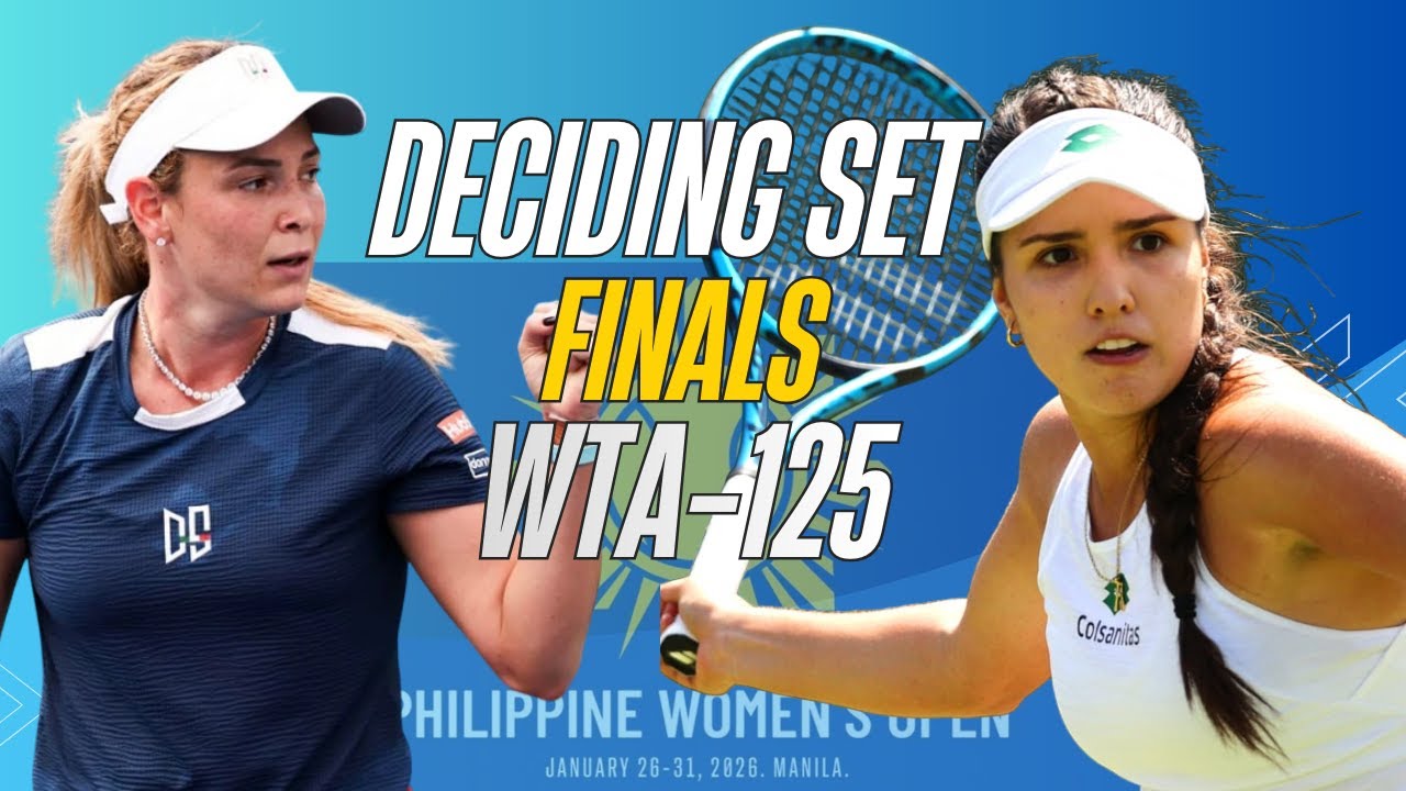 Deciding Set: Camila Osorio vs Donna Vekic | Final | Philippine Women's Open - Manila