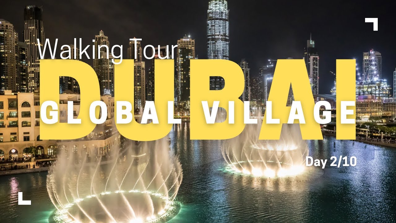 Walking tour global village Dubai 🇦🇪 | [4K]best cultural experience in dubai