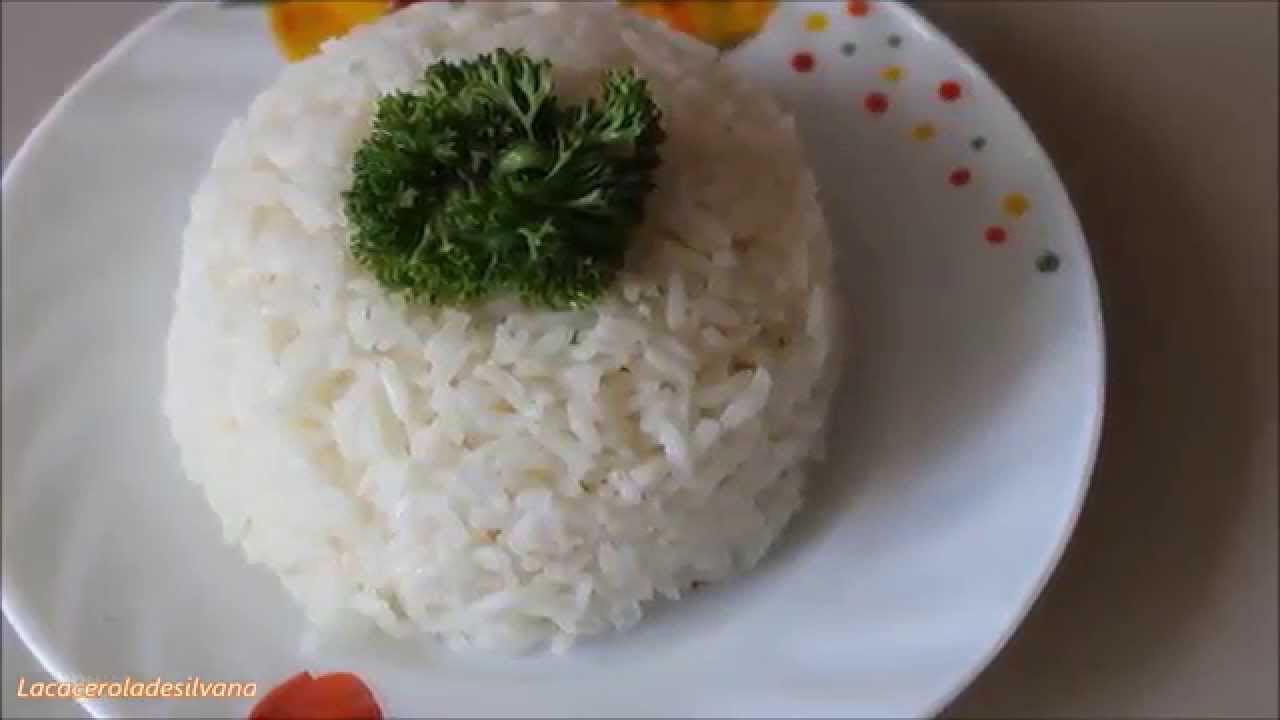 COMO HACER ARROZ BLANCO CON AJO-SUPER FACIL- HOW TO MAKE WHITE RICE, EASY RECIPE-LACACEROLADESILVANA