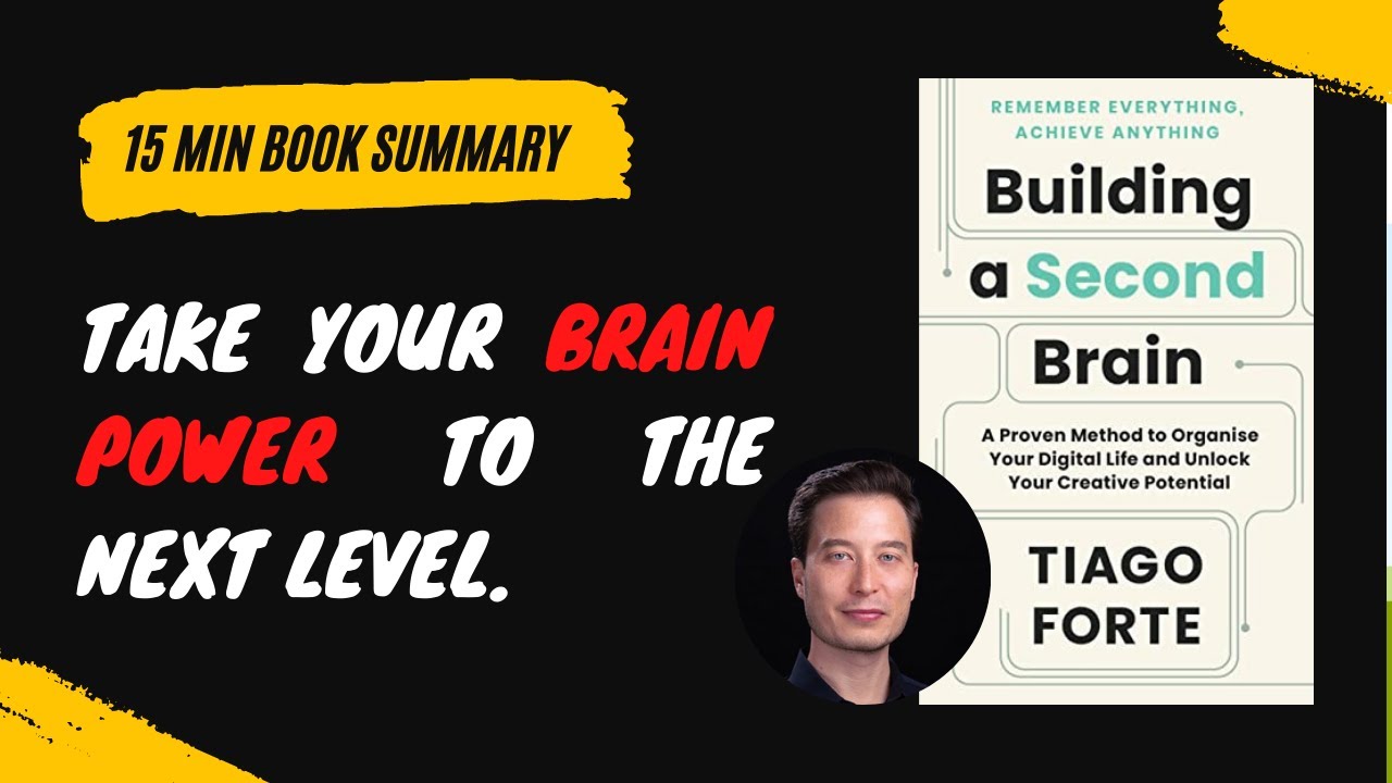 BUILDING A SECOND BRAIN - Tiago Forte -  Full Audiobook Summary - Double Your Brain Power