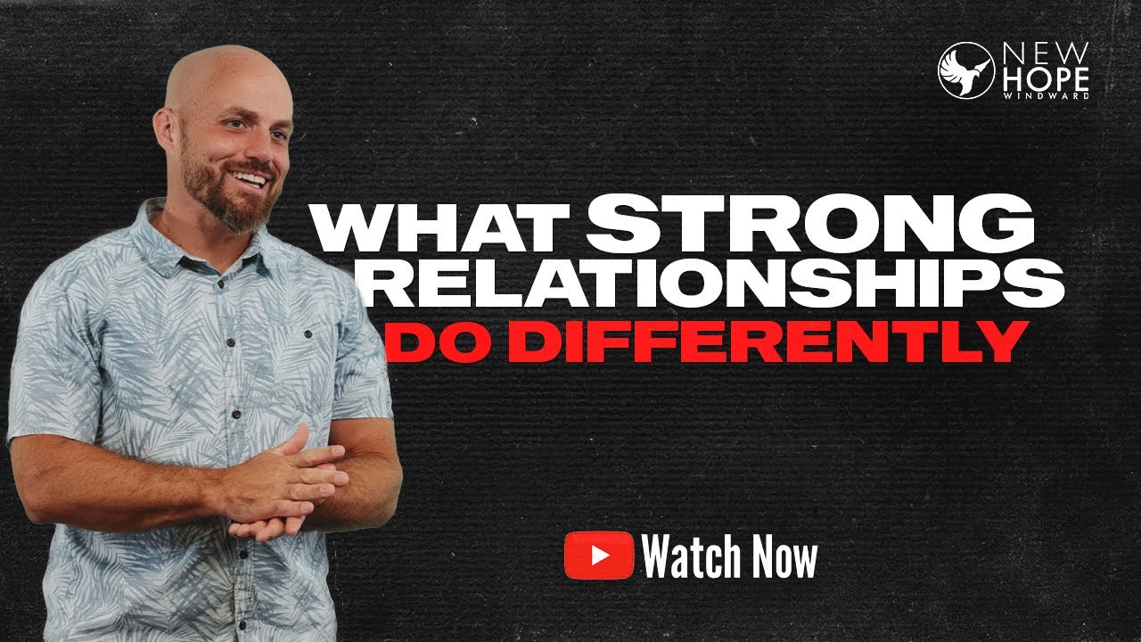 What Strong Relationships Do Differently | Friction Part 2 (MESSAGE ONLY)