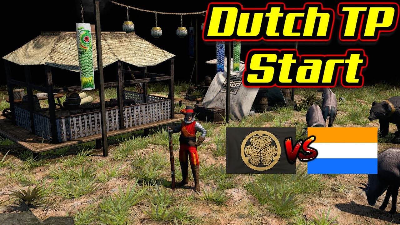I did a TP start with Dutch and it was bad....or was it?? AOE3