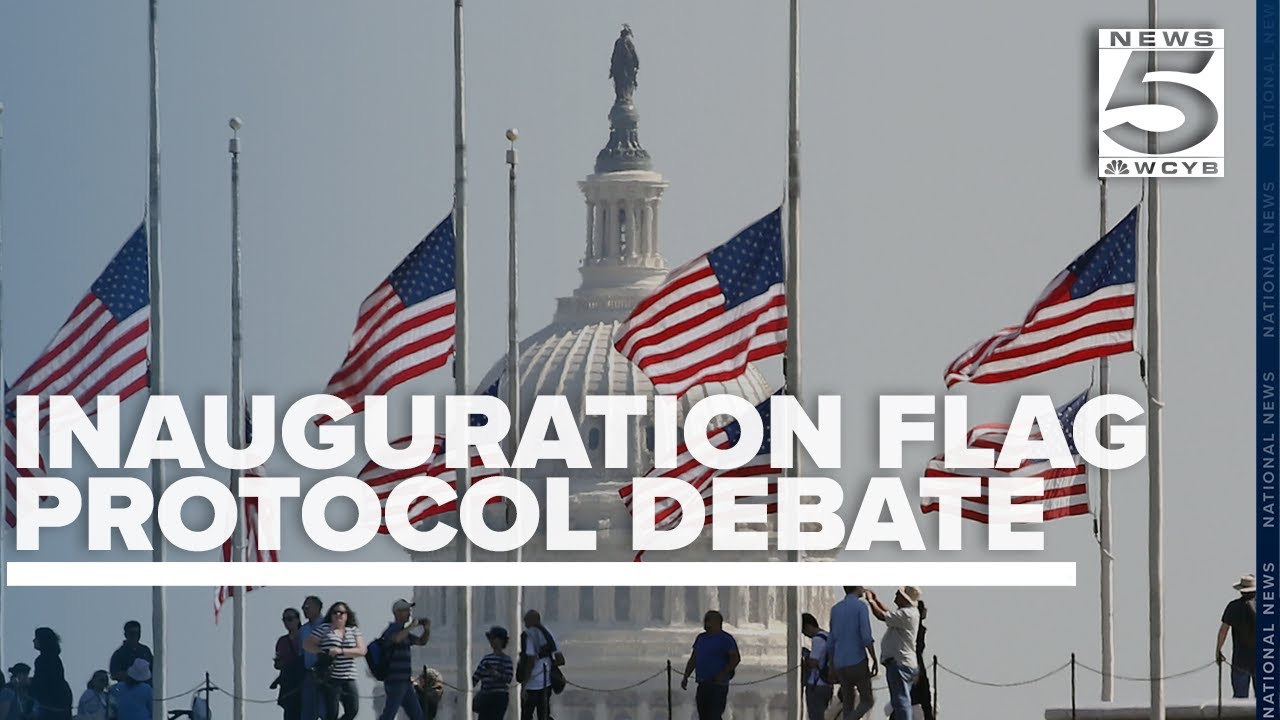 Flag protocol debate intensifies as Inauguration Day meets Jimmy Carter mourning period