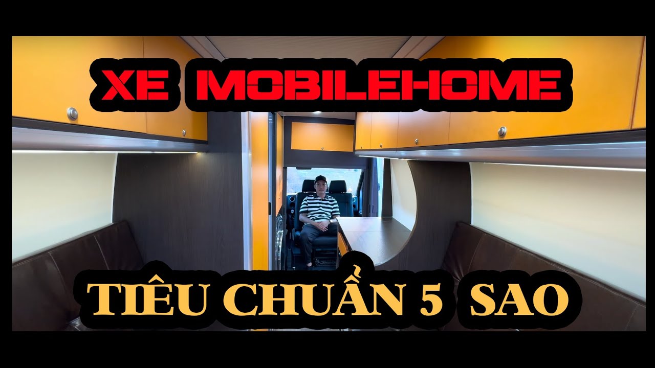 Xe MOBILEHOME được trang bị xịn sò bật nhất Việt Nam của anh Khách Vũng Tàu