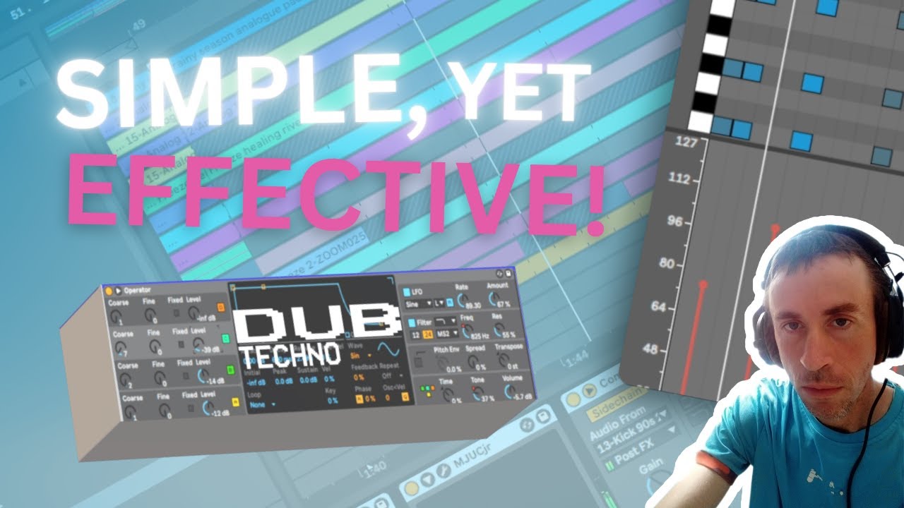 How to make band pass filter dub chords in Ableton Live