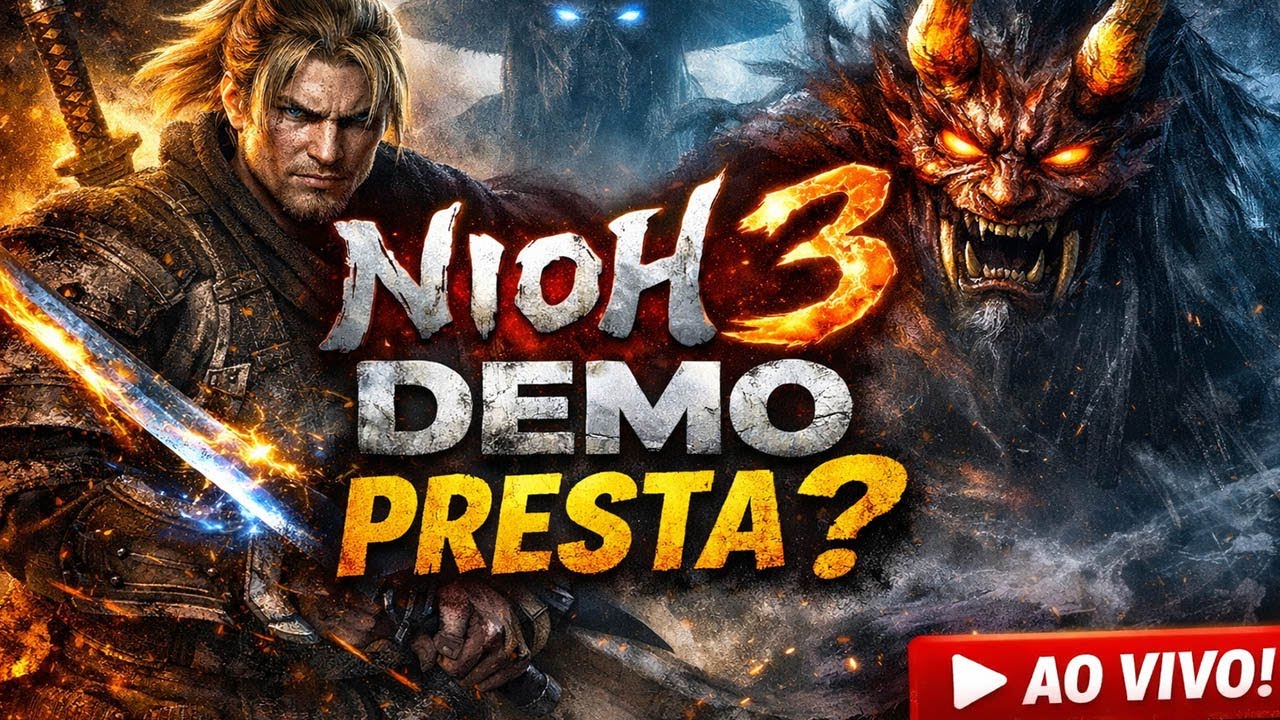 [PS5] DEMO DO NIOH 3 - SERÁ QUE TÁ BOM?