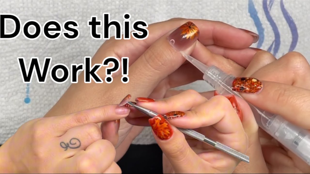 CURVLIFE GLUE REMOVER PEN | Round 2! | Press On Nails | Mani Bisshhh