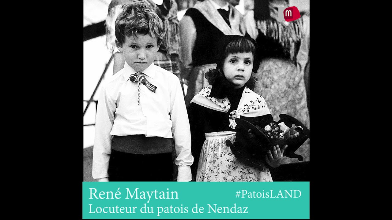 René Maytain, locuteur du patois de Nendaz