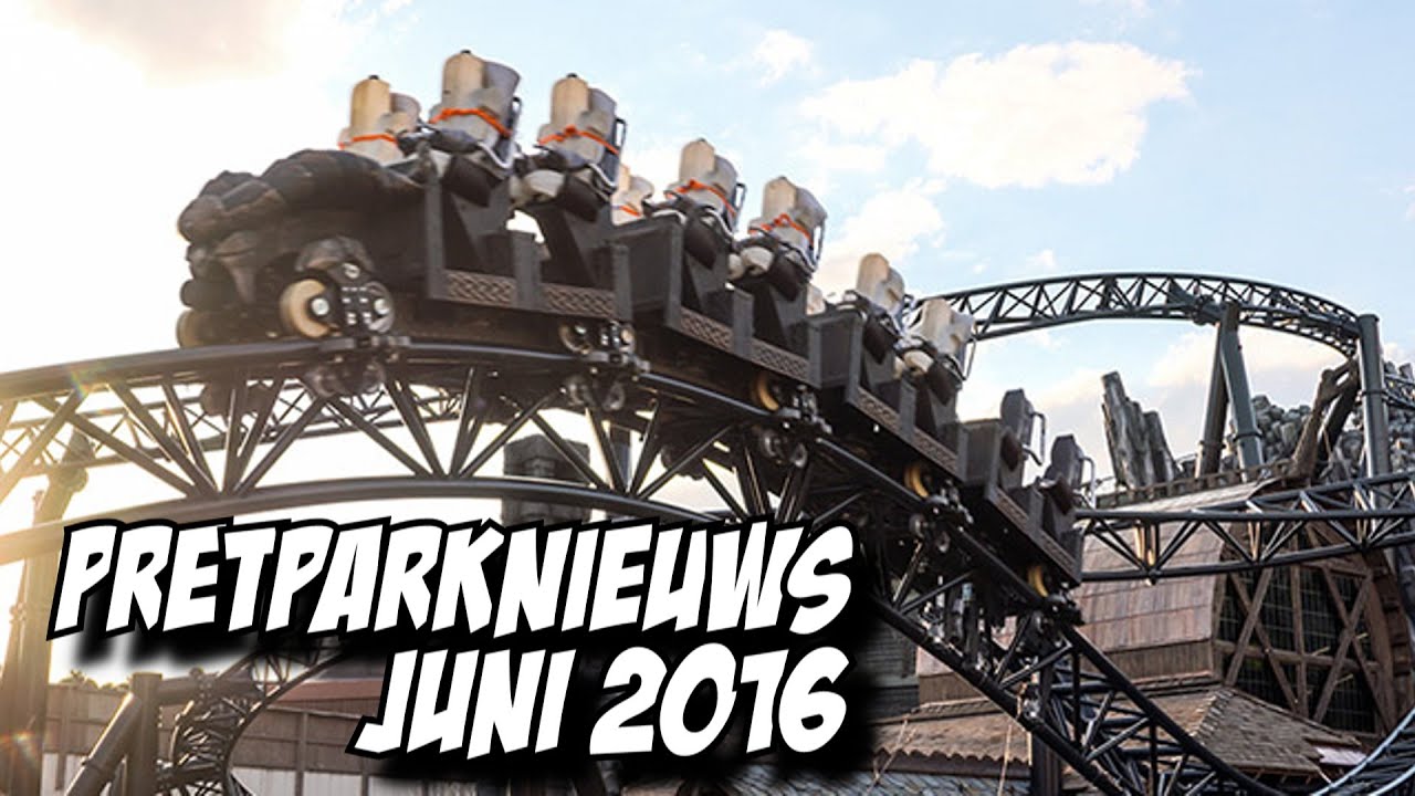 Pretparknieuws Juni 2016