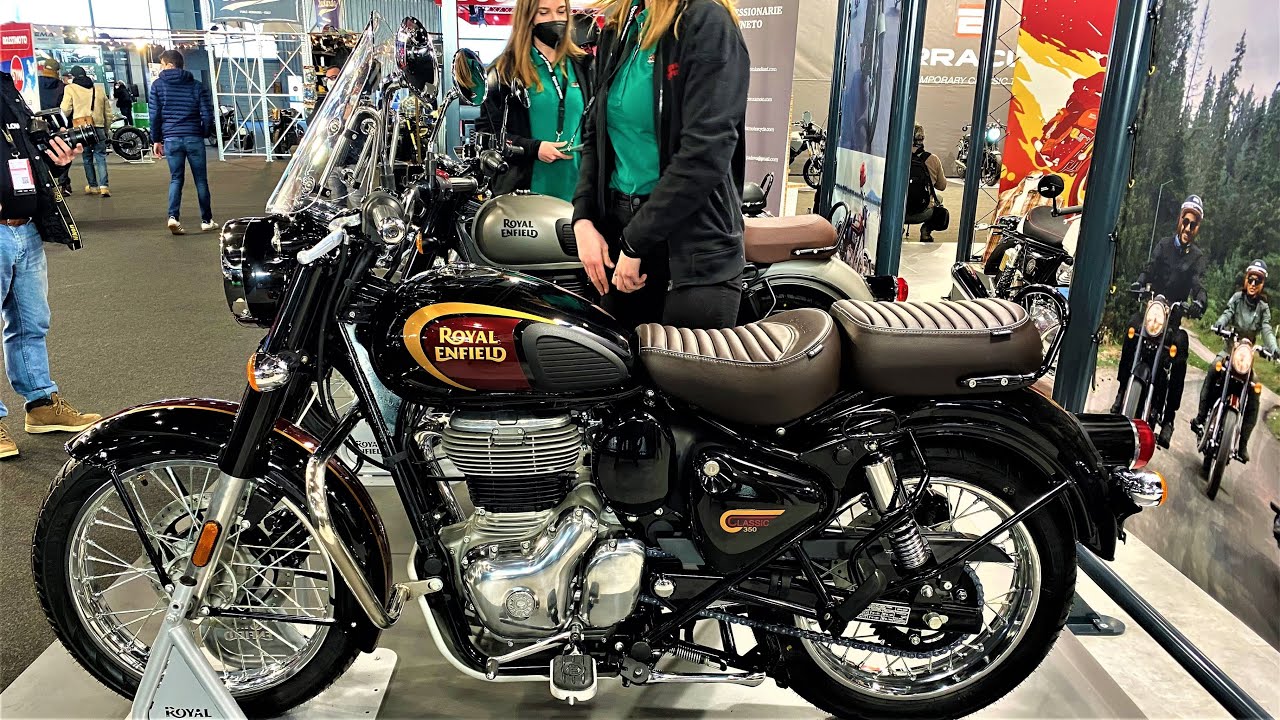 2022 New 8 Royal Enfiel Motorcycles at Motor Bike Expo 2022