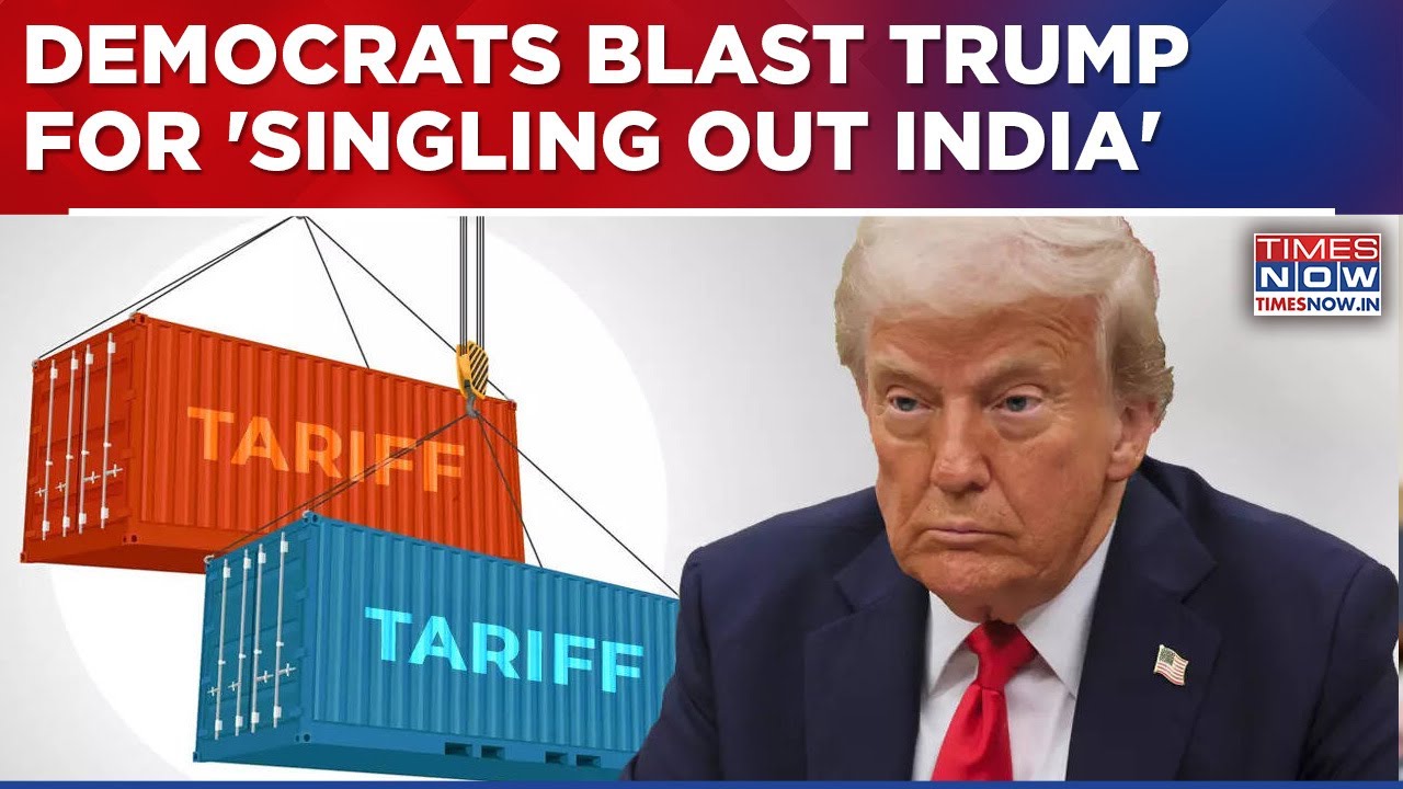 Democrats Call Out Trump For 'Singling Out India', Say 'Hurting Americans & Sabotaging Relations...'