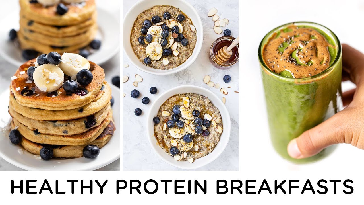 HEALTHY PROTEIN BREAKFASTS ‣‣ amazing gluten-free recipes