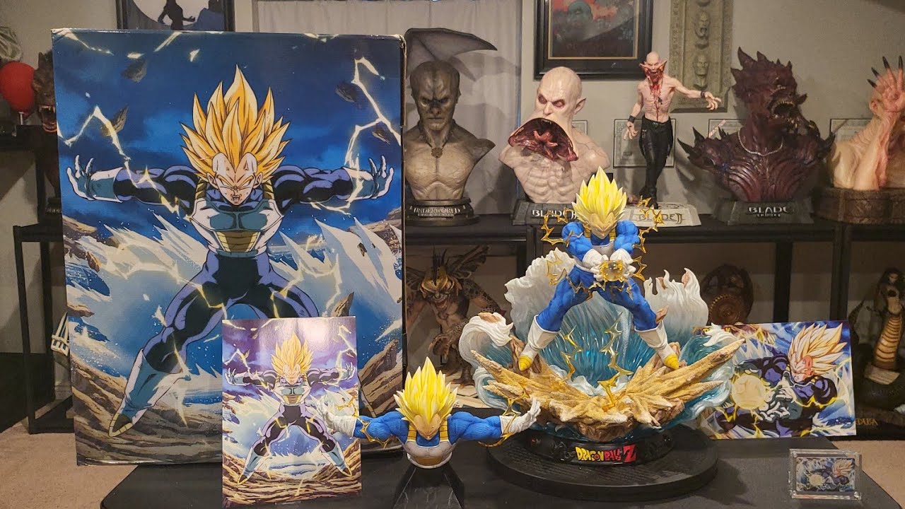 KD Vegeta Final Flash 1/4 Statue Unboxing and Review
