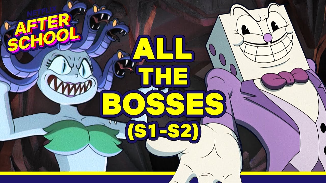 EVERY Boss in The Cuphead Show! 🎮🥊📺 The Cuphead Show! | Netflix Family