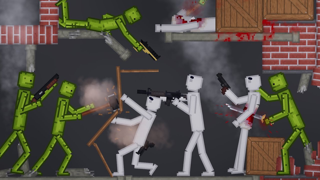 People Playground Vs Melon Playground (Melons Attack People)