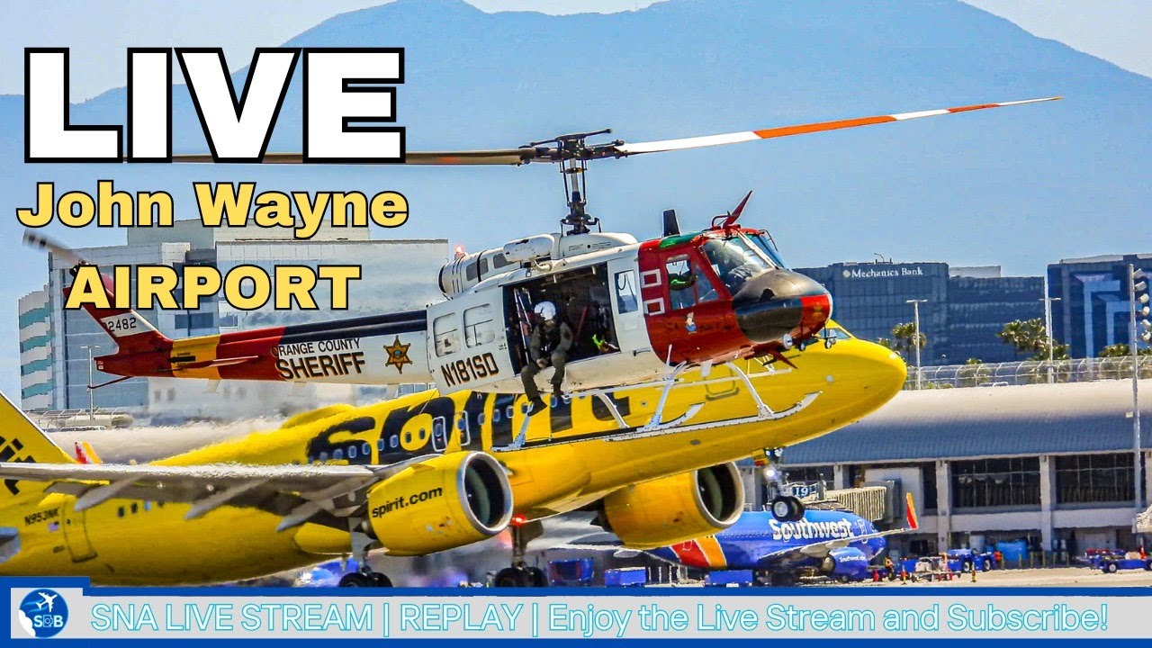 🔴LIVE SNA Airport | John Wayne Airport | Live Streaming PlaneSpotting