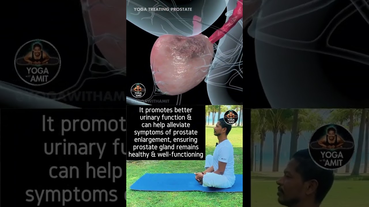 Butterfly Pose for Prostate Problems | Best Yoga to Improve Prostate Health #prostategland