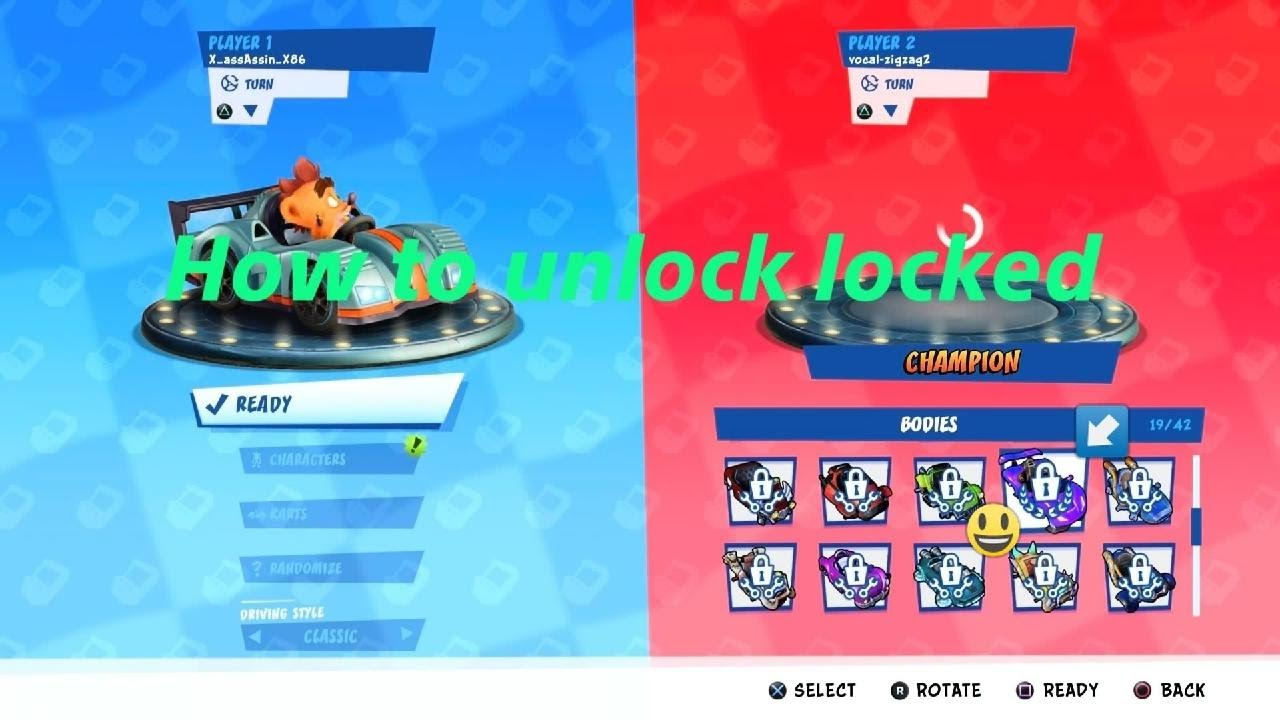 Crash Team Racing Nitro-Fueled How to unlock locked cars and characters