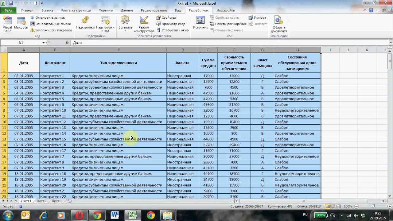 Группировка данных и подведение итогов с использованием макросов Excel