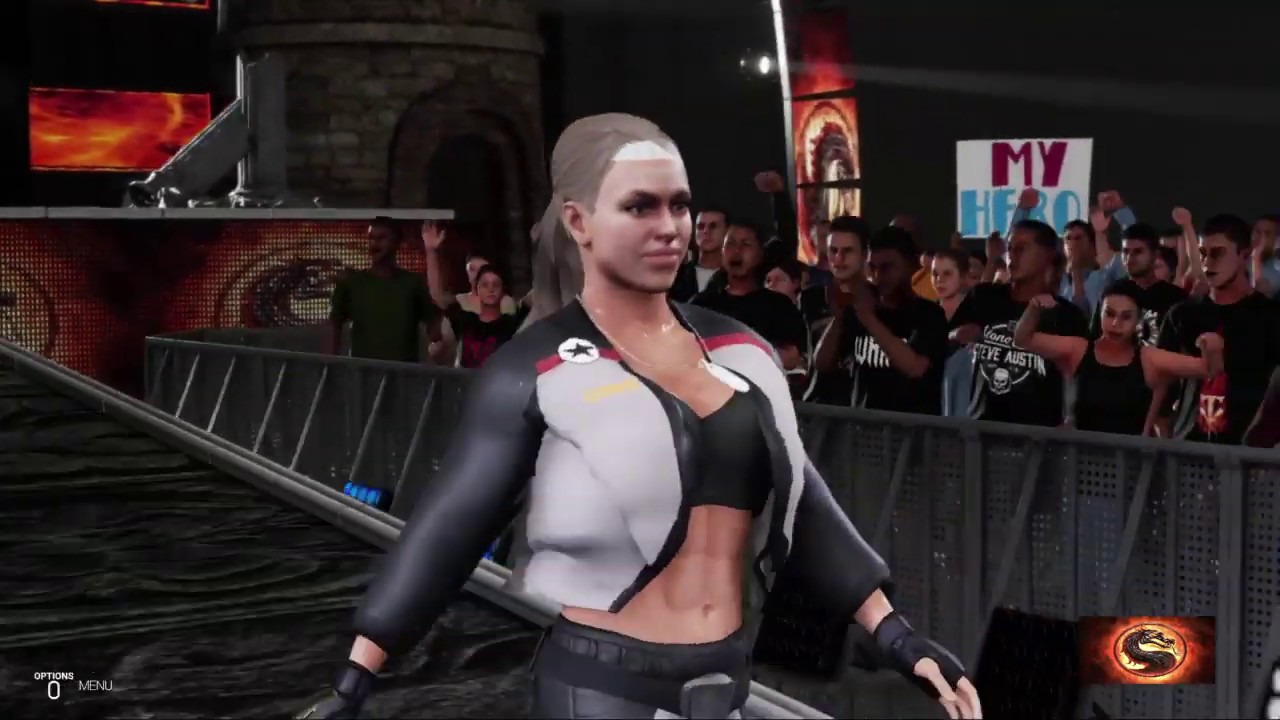 Chun-Li/Cammy White vs. Sonya Blade/Cassie Cage! - WWE 2K19 Requested Falls Count Anywhere Match