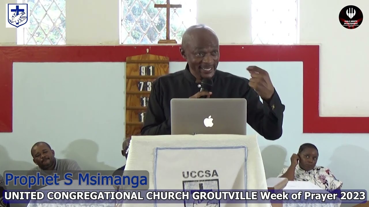 Prophet Sandile Msimanga at Groutville Congregational Church | Ukholo / Faith