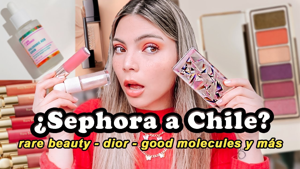 RARE BEAUTY EN CHILE! HAUL de maquillaje nuevo *y me maquillo con el*