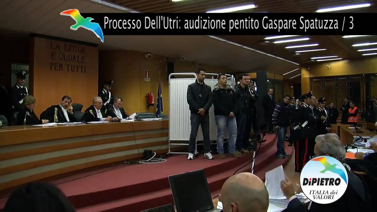 Processo Dell'Utri: Gaspare Spatuzza + PARTE 3