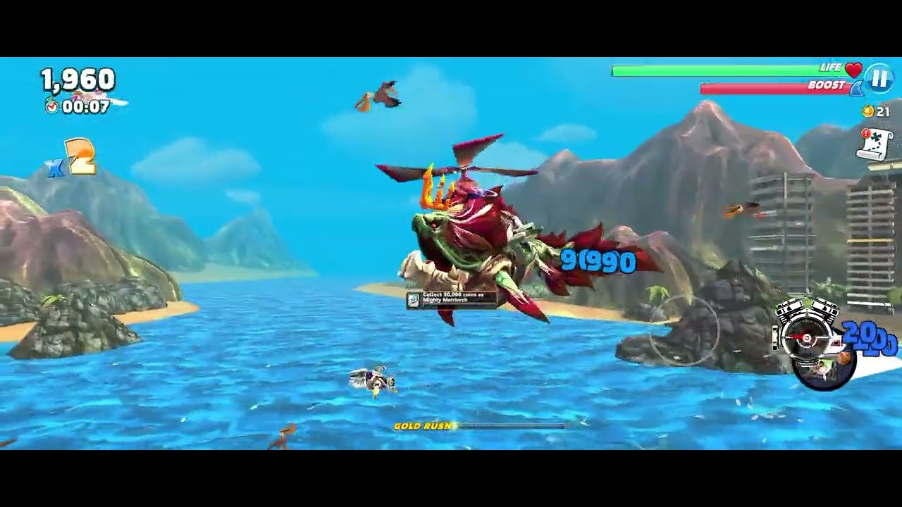 Final boss Extreme level | Hungry shark 