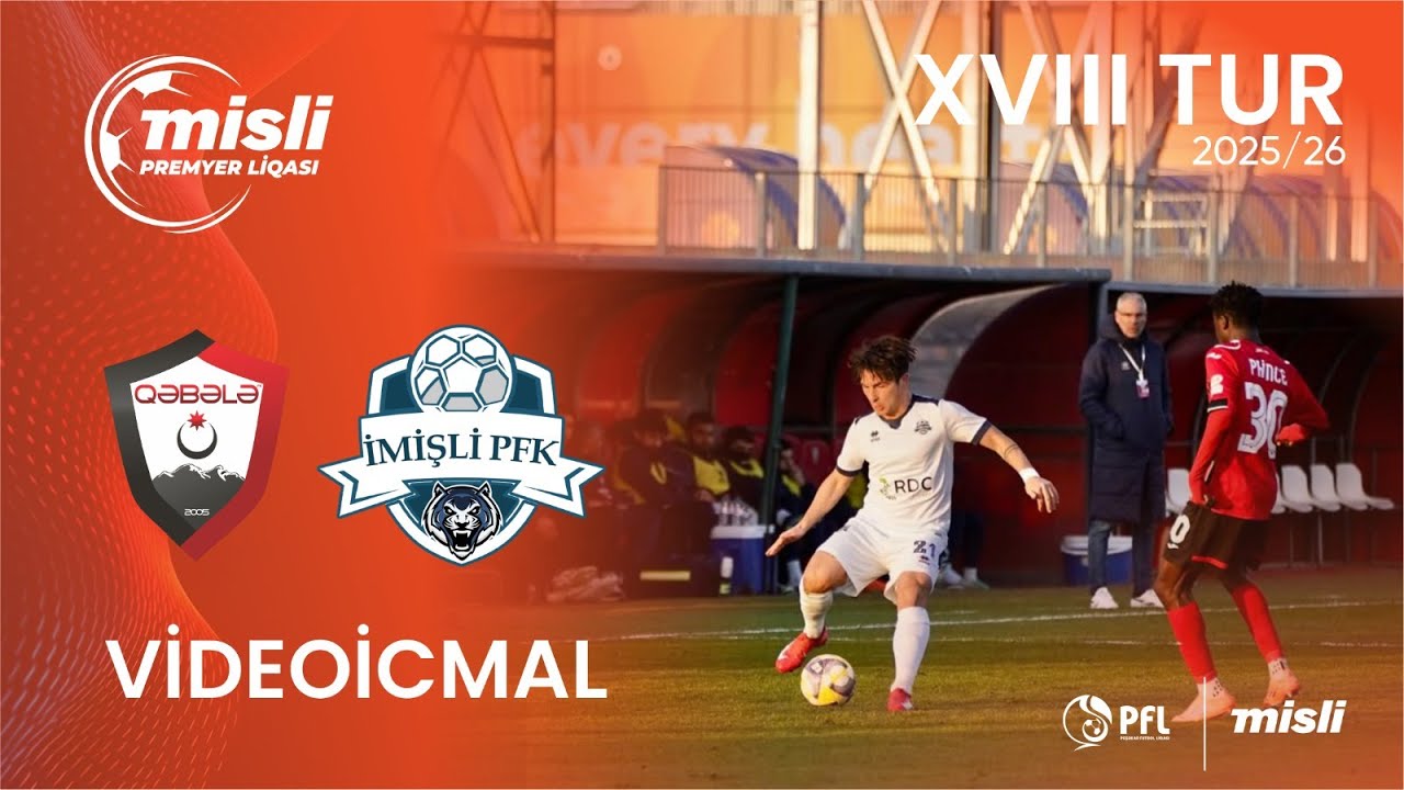 Misli Premyer Liqası 2025/2026 XVIII tur “Qəbələ” 3–2 “İmişli”