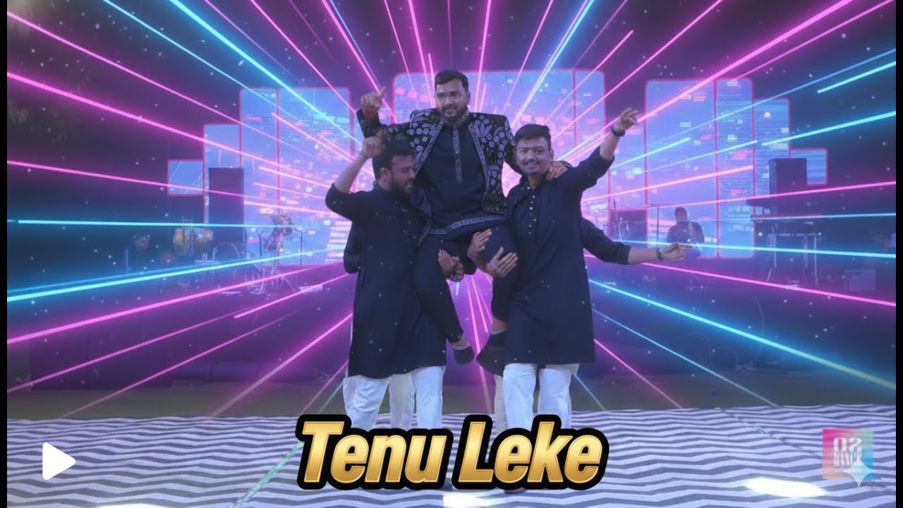 Sangeet Groom Solo Dance  | Tenu Leke | Salaam-e-Ishq | O2 Dance Choreography