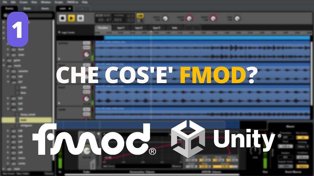 Introduzione a FMOD Studio: Creazione di sistemi audio adattivi in Unity