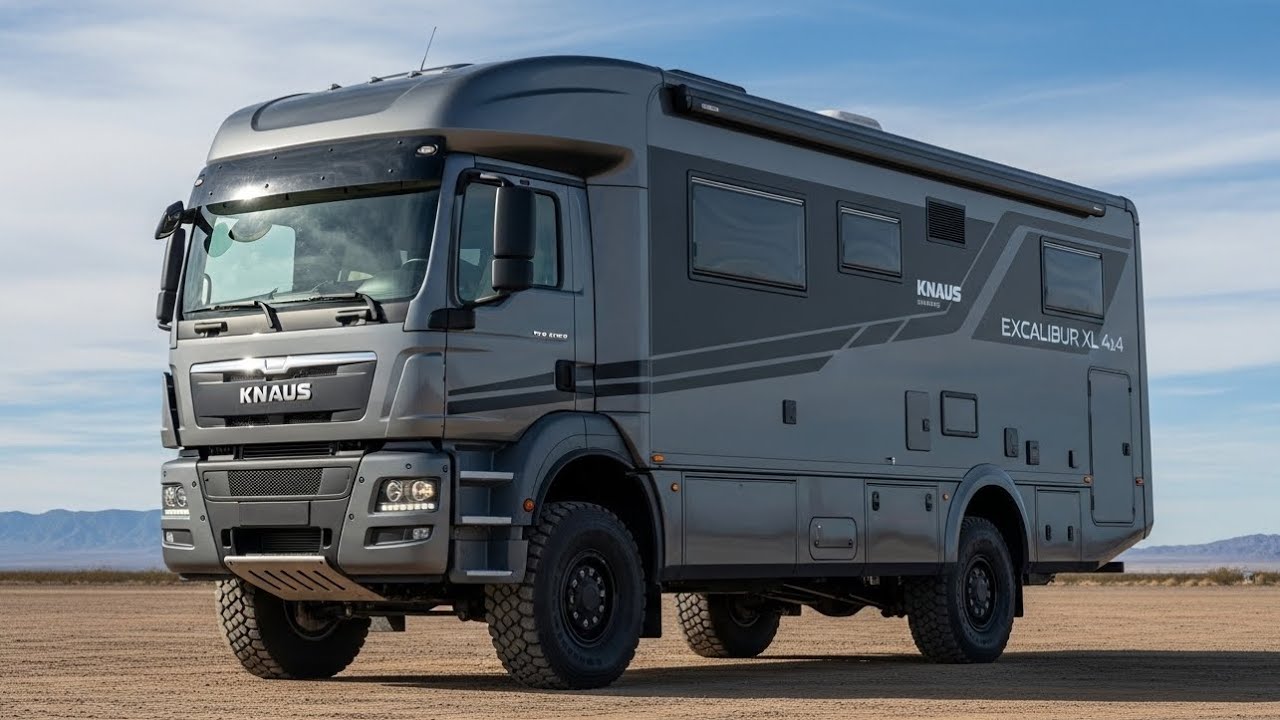 2026 Knaus Excalibur XL 4x4 – Dieses Wohnmobil sprengt alle Grenzen! 😱