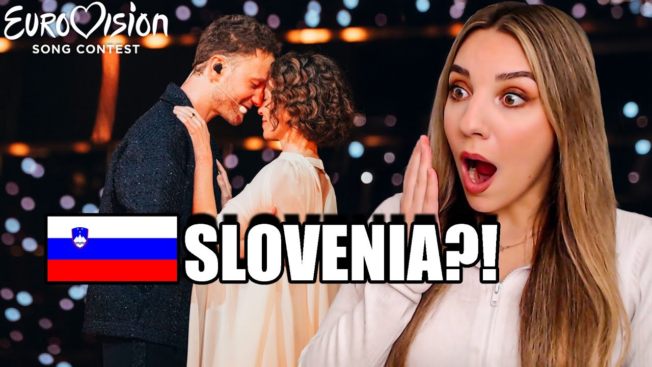 SLOVENIA EUROVISION 2025 REACTION| Klemen - How Much Time Do We Have Left (LIVE Performance)