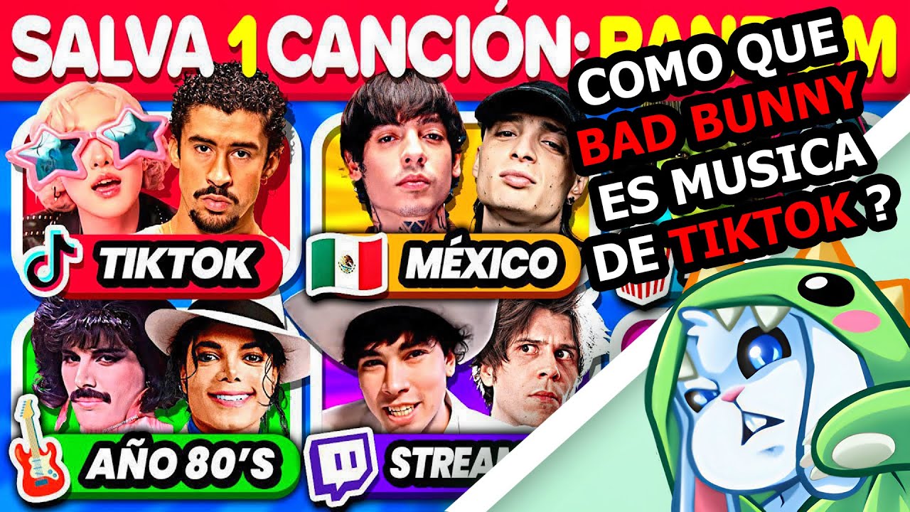 CONTER Reacciona a Salva 1 Canción por Cada Categoría 🍿🎸🎹 ¿Qué Canción Prefieres? | Play Quiz